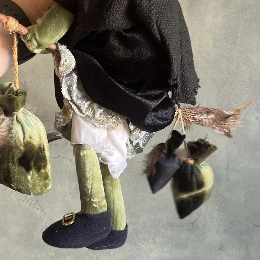 Charming Hanging Witch Decoration